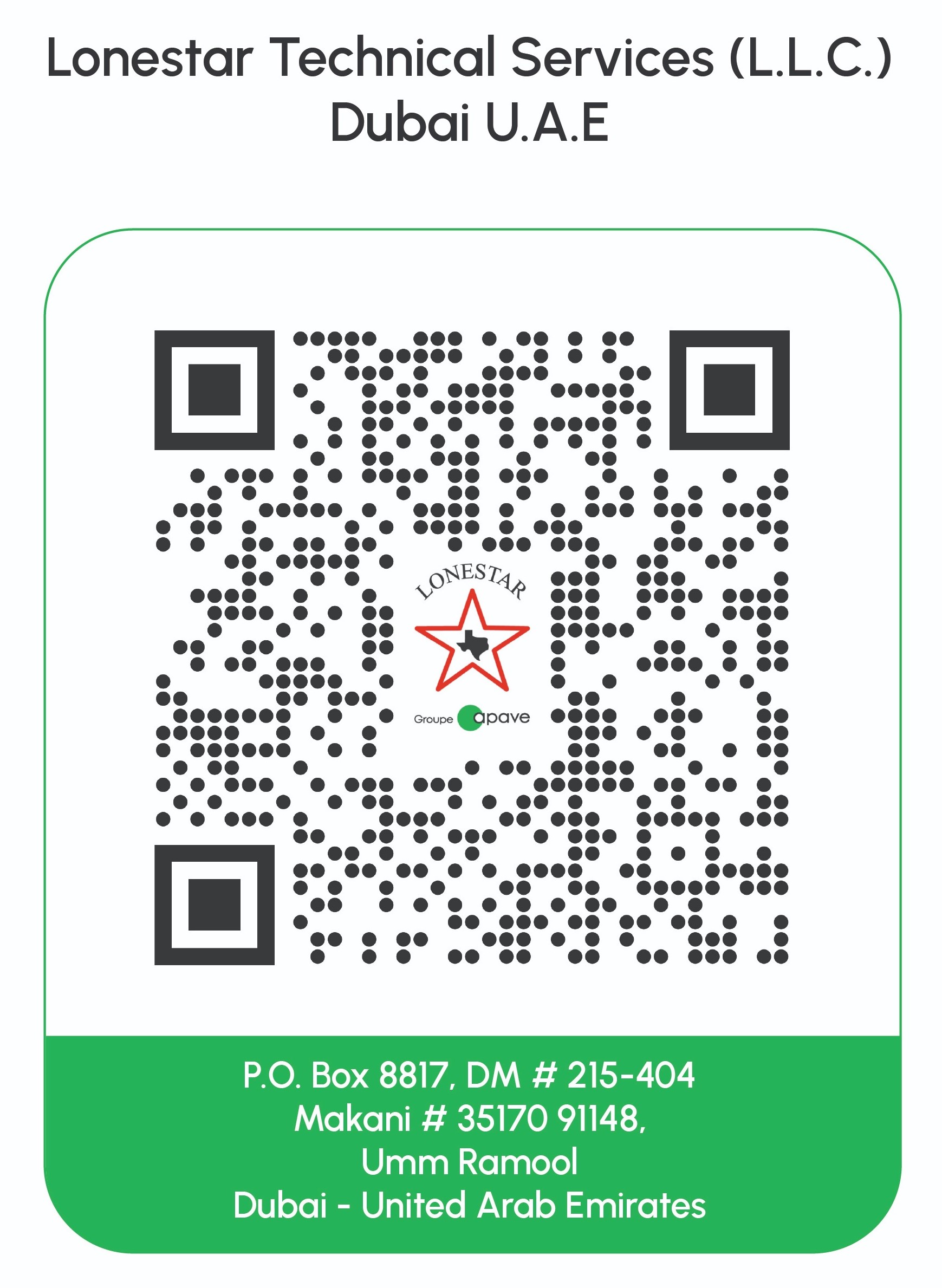 New Location QR Code